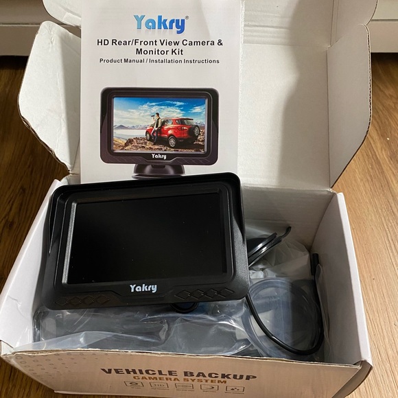 Car Backup Camera Plug Play Color Night Vision Rear View HD 1080P 4.3'' screen - Picture 4 of 5